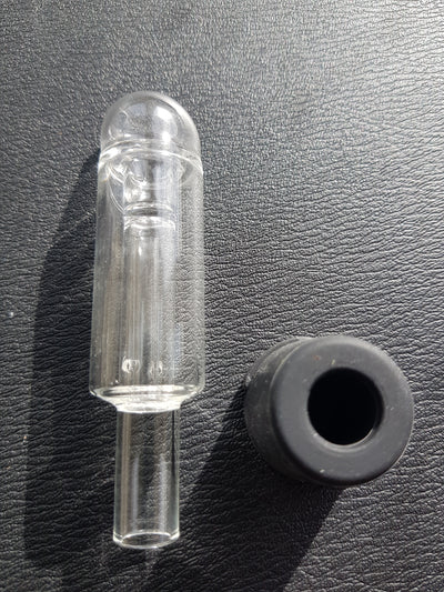 Mini Glass Water Bubbler Cooling Stem for Crafty, Mighty