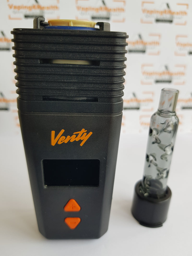 Short Smoked Glass Cooling Stem for VENTY