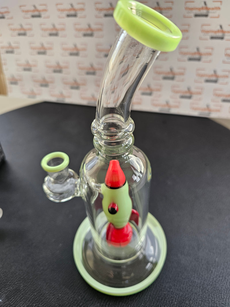 rocket glass bubbler