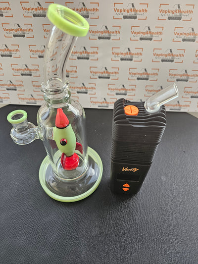 Rocket Glass Water Bubbler