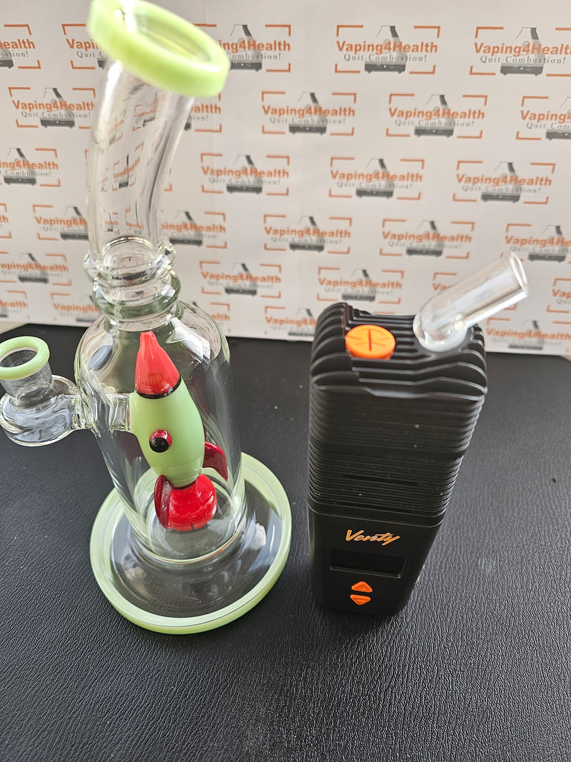 Rocket Glass Water Bubbler