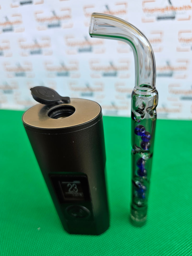 Arizer Solo / Air / Max Curved Smoked 3D Stem with Cooling Beads