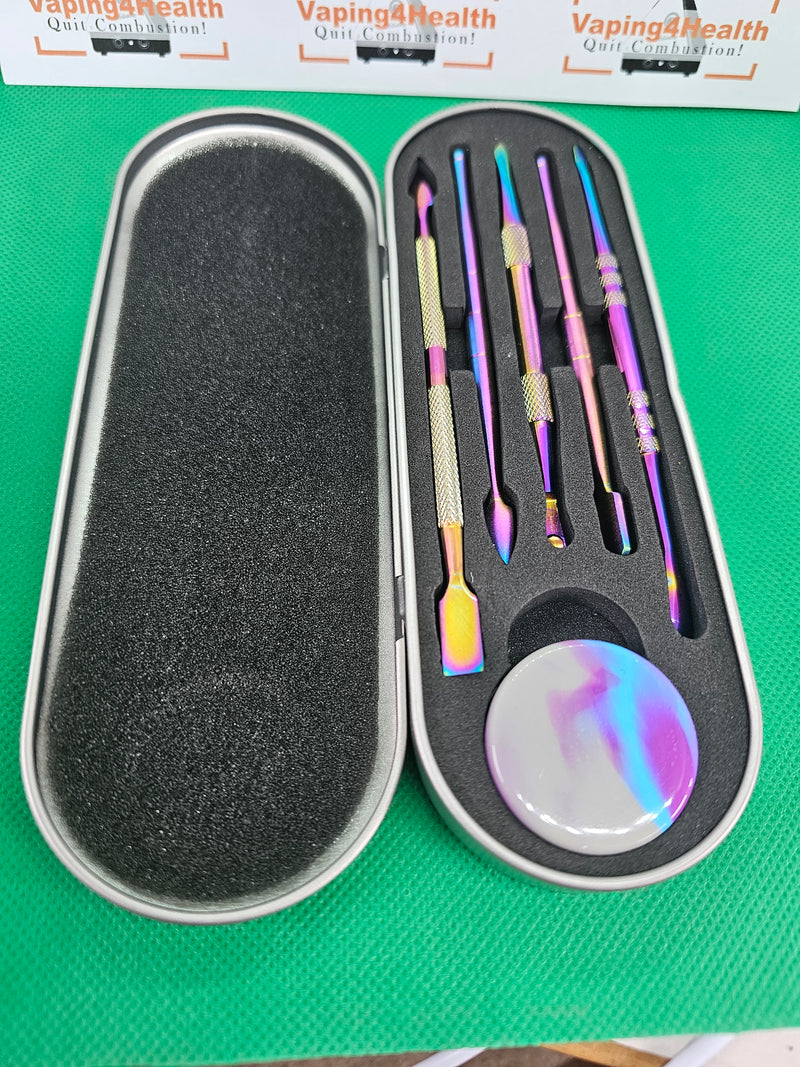 Premium Stainless Steel Dab Tool Set 6/7 Piece Kit
