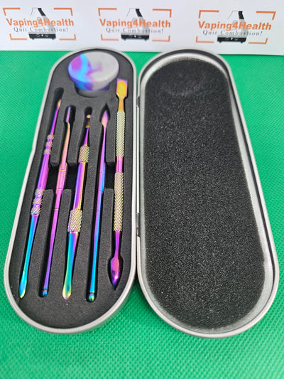 Premium Stainless Steel Dab Tool Set 6/7 Piece Kit