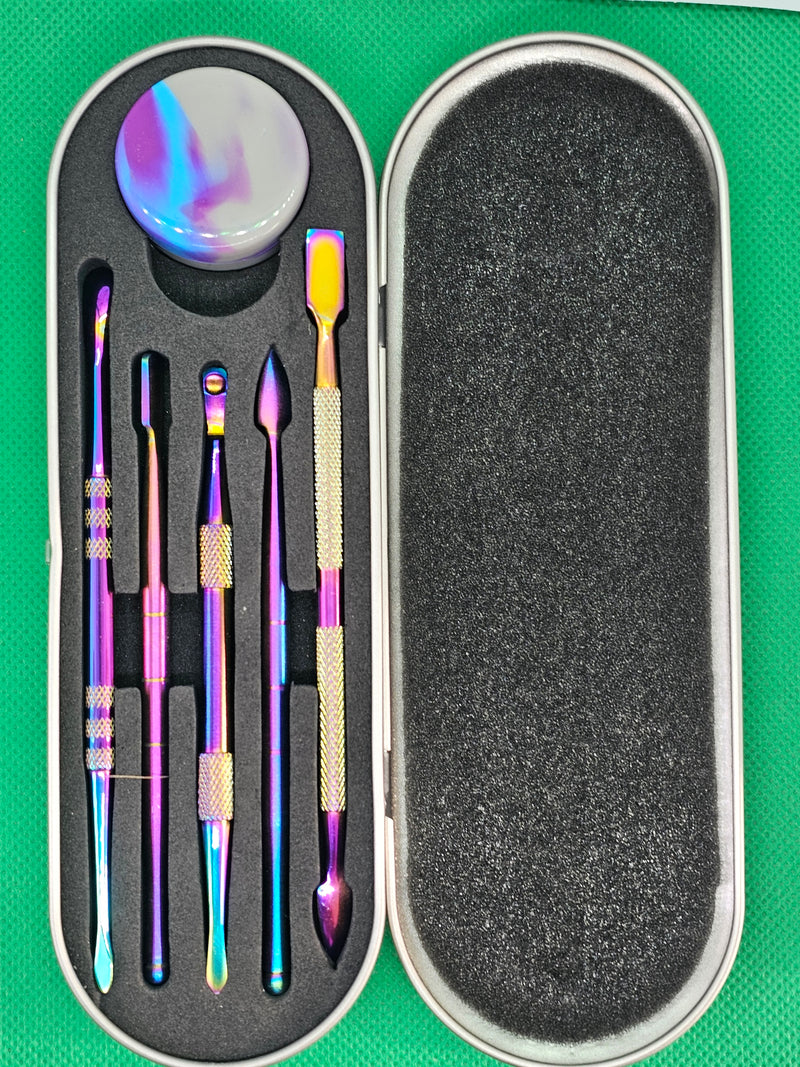 Premium Stainless Steel Dab Tool Set 6/7 Piece Kit
