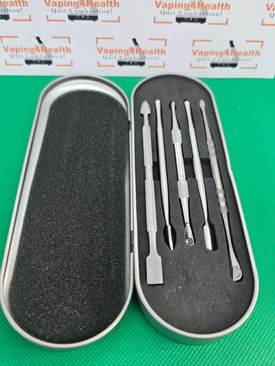 Premium Stainless Steel Dab Tool Set 6/7 Piece Kit
