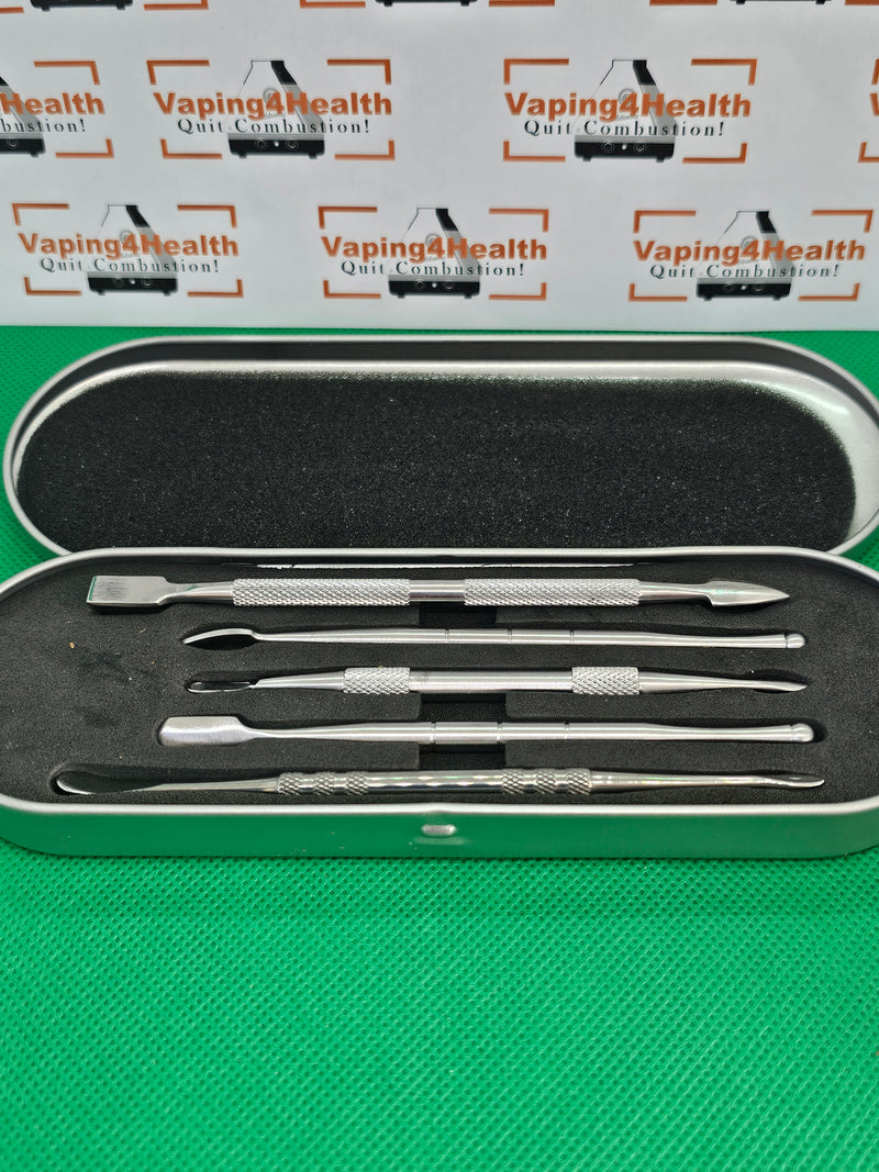 Premium Stainless Steel Dab Tool Set 6/7 Piece Kit