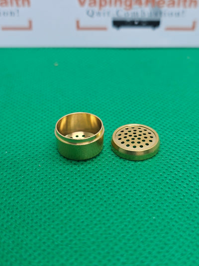 5 GOLD PLATED DOSING CAPSULES and CADDY for MIGHTY VENTY CRAFTY VEAZY