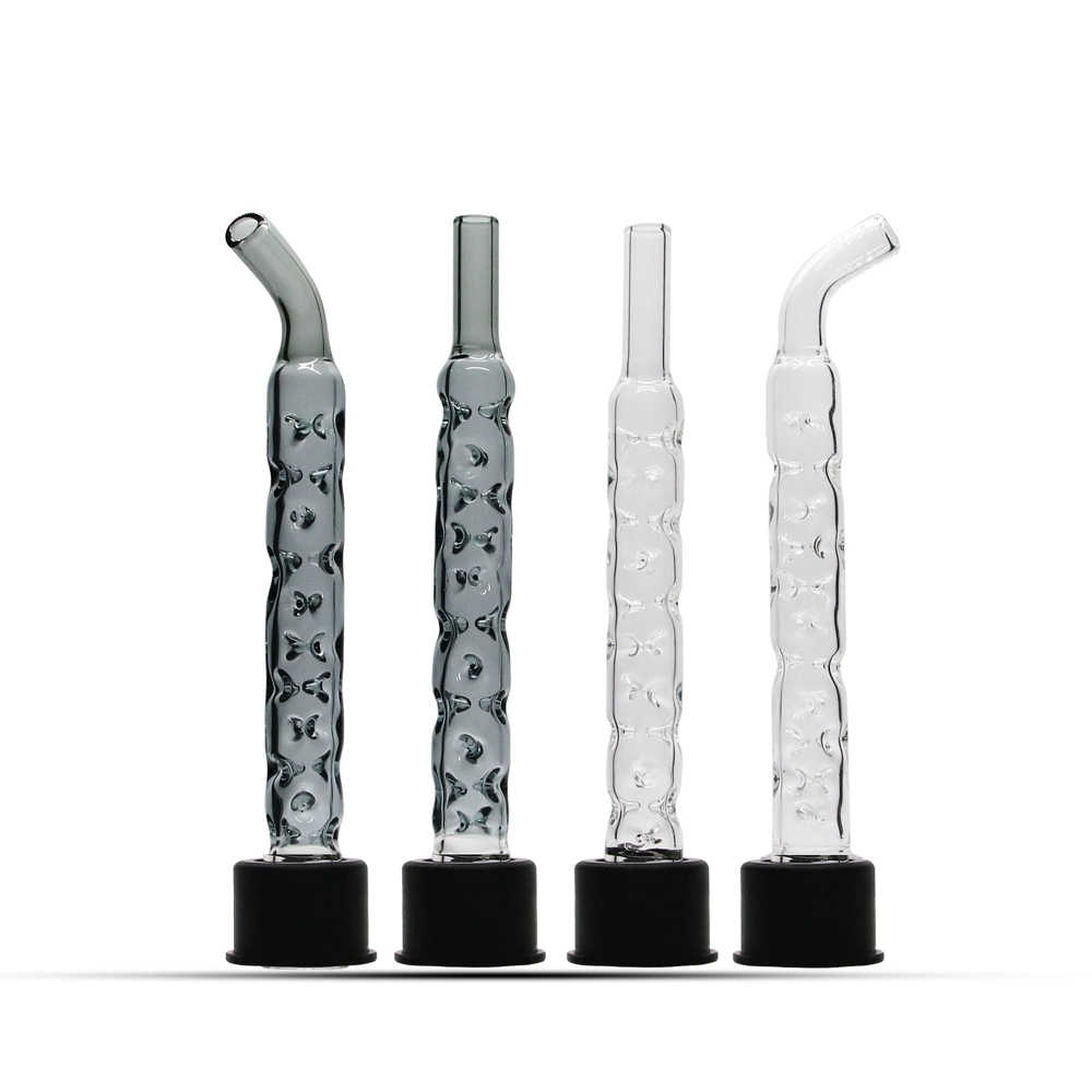 Clear or Smoked Glass Long Cooling Stem for Crafty, Mighty – Vaping4Health