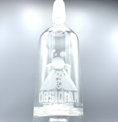 OBSIDIAN GLASS BUBBLER
